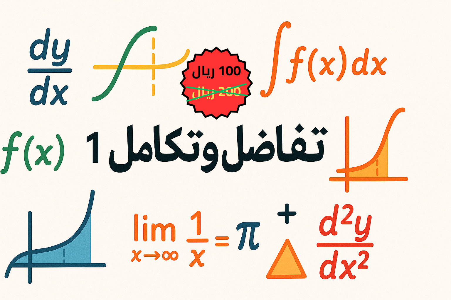 تفاضل و تكامل 1 : جامعة الطائف(كلية العلوم)